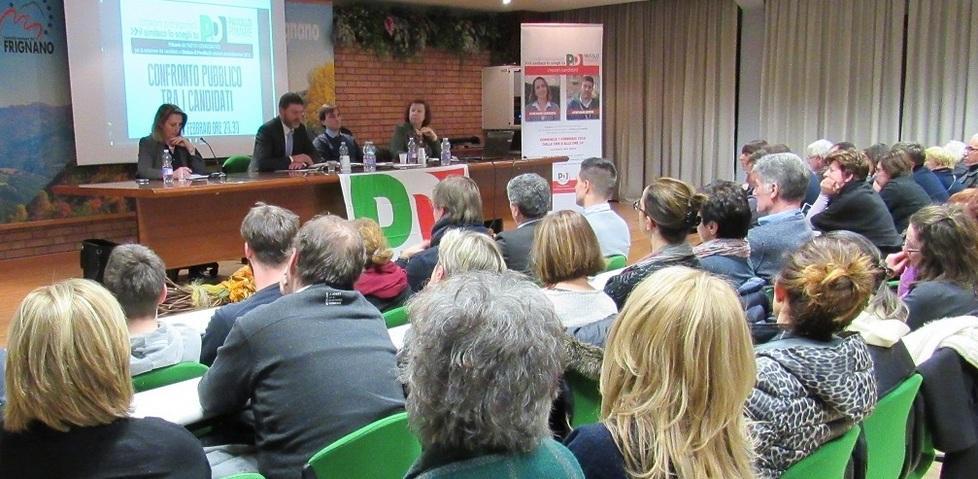 Frecciatine al fair play nella sfida in casa del Pd 