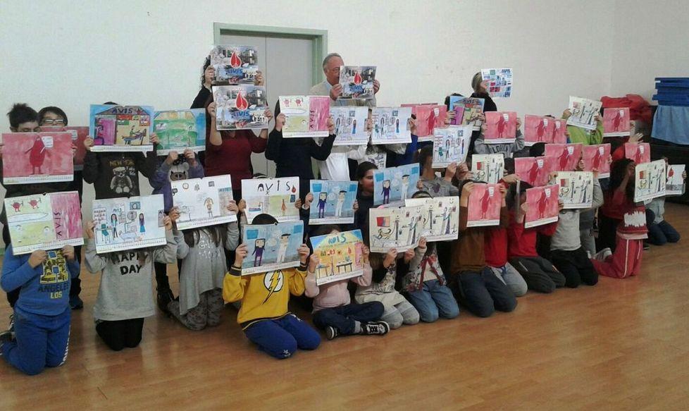 Dai bambini un calendario per l’Avis 