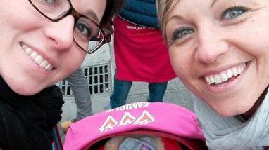 Chiara e Arianna «Il nostro amore ha portato lei»
