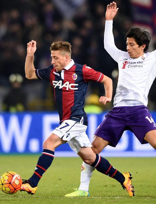 La Fiorentina si illude ma Giaccherini fa felice il Bologna 