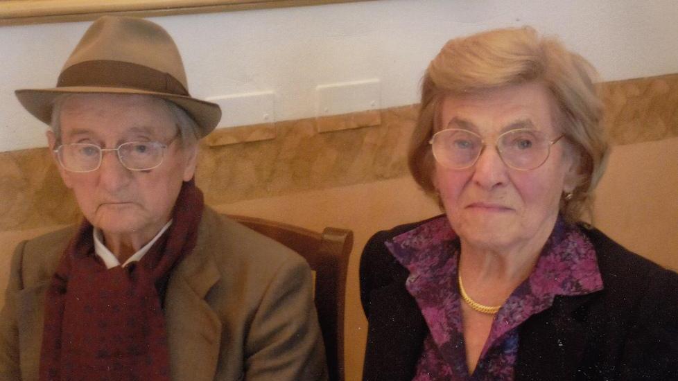 Natalino e Novella, sposi da 70 anni