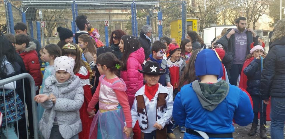 I bimbi hanno invaso Cento