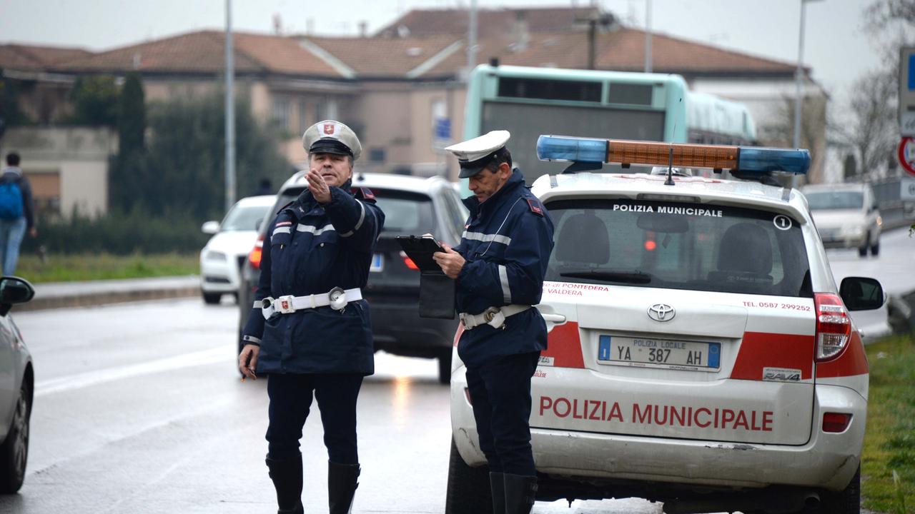 La municipale in azione