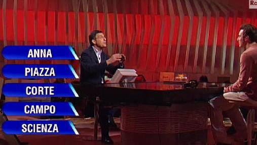 Fabrizio Frizzi su Rai 1: «Piazza dei Miracoli è a Siena»