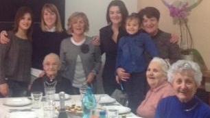 Festa grande per i 100 anni di Dina Caselli