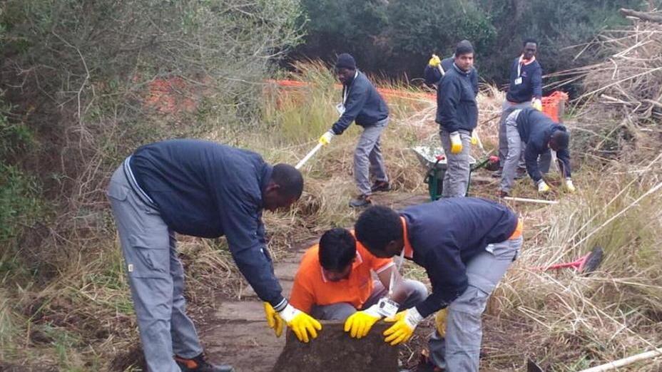 Giardini puliti grazie ai migranti