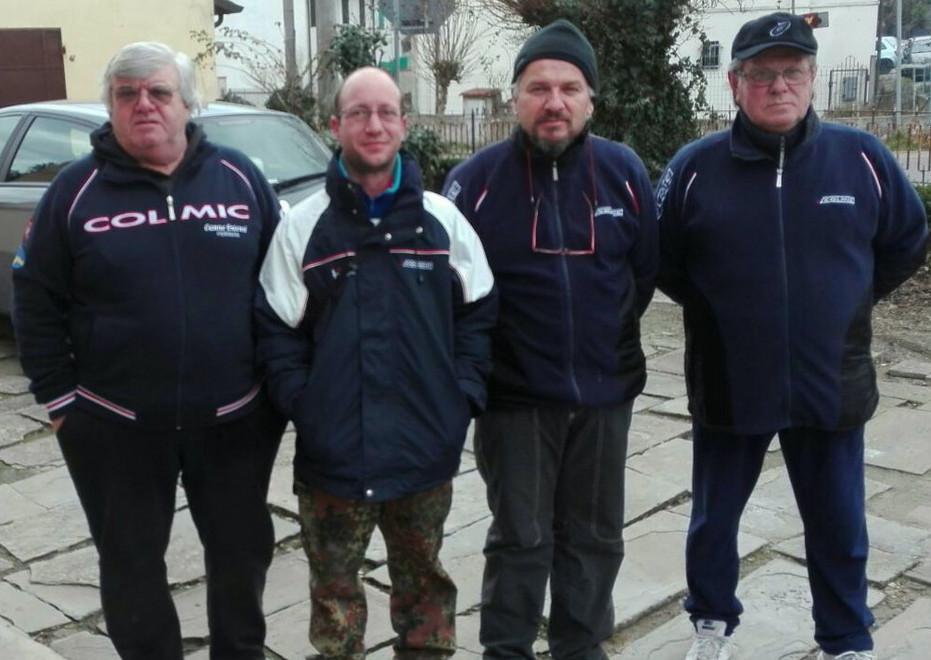 Canne Estensi Colmic e Valter Avanzi comandano sul lago 