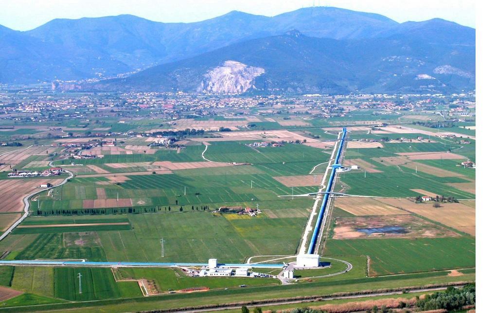 Un'immagine del complesso Virgo di Cascina