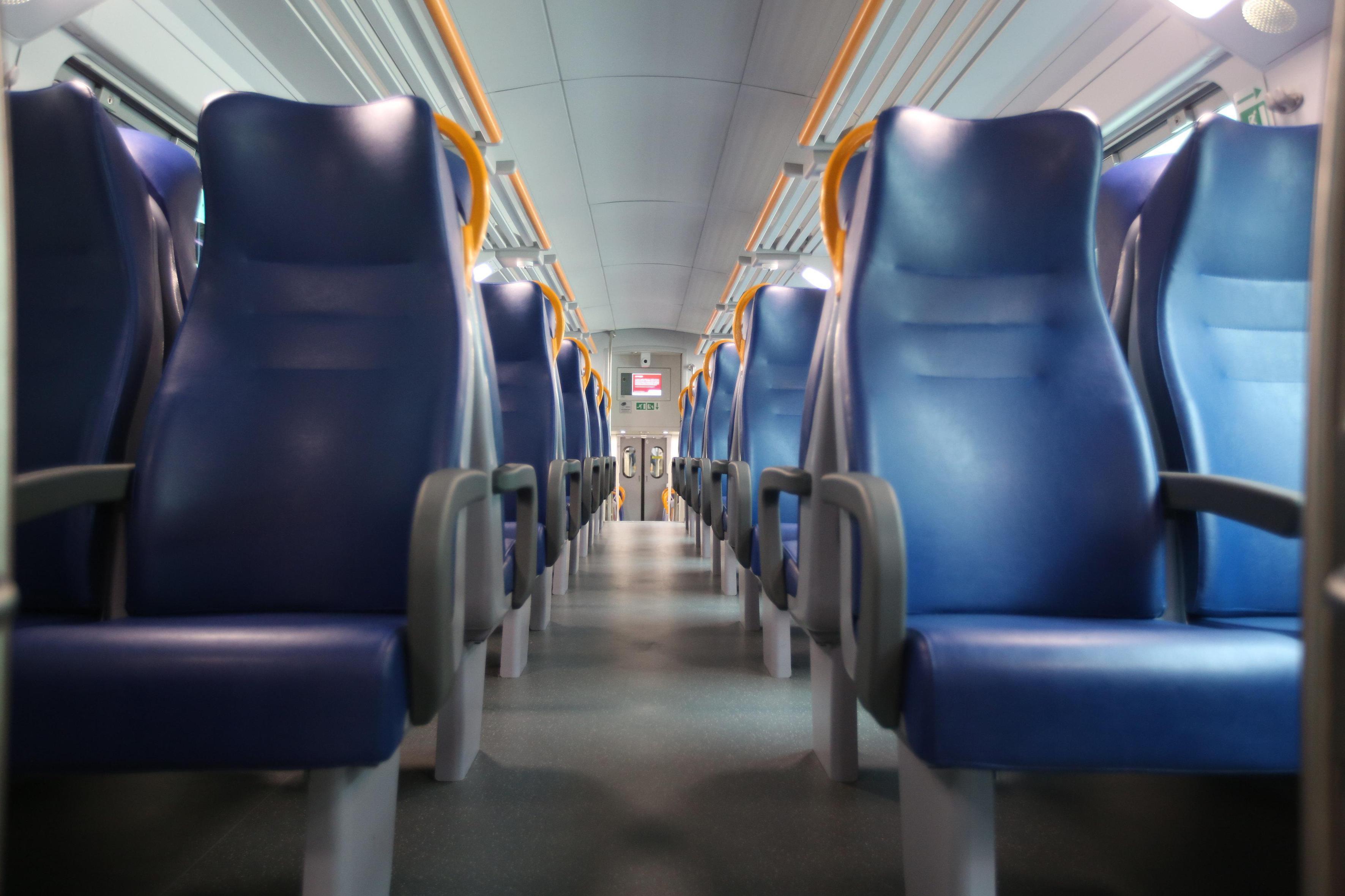 L'interno di un treno