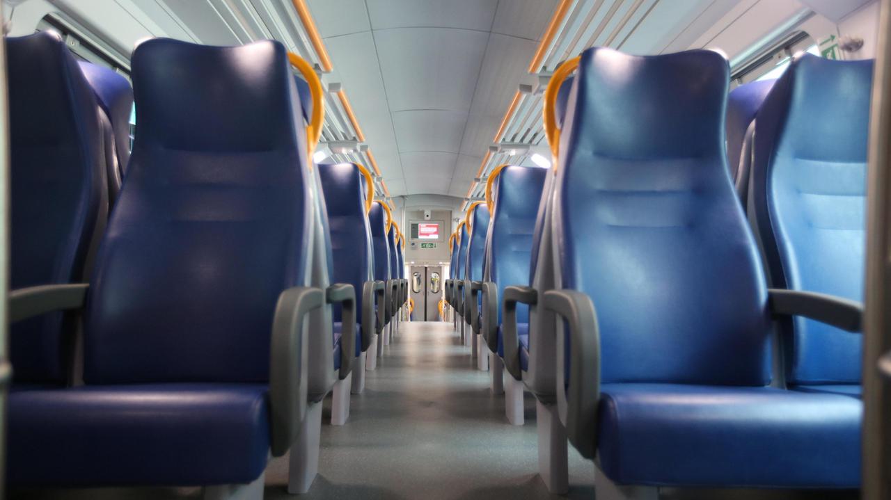 L'interno di un treno