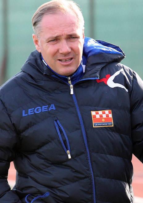 Massimiliano Alvini, allenatore della Pistoiese