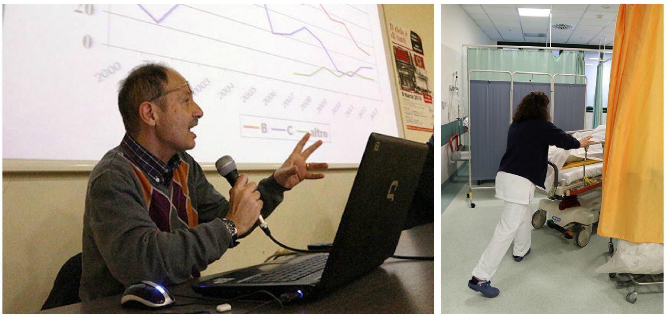 Il dottor Paolo Filidei e il pronto soccorso di Empoli (Foto Agenzia Carlo Sestini)