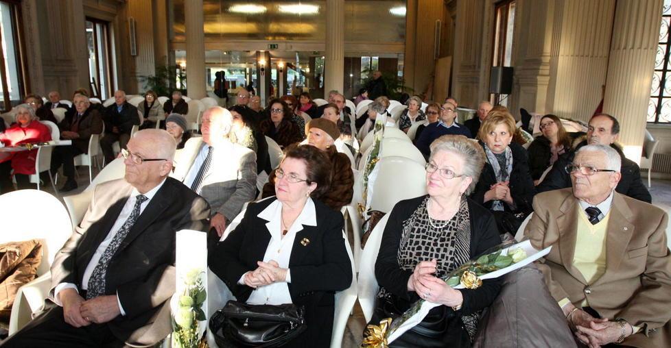 Cerimonia per le 70 coppie che festeggiano le nozze d’oro