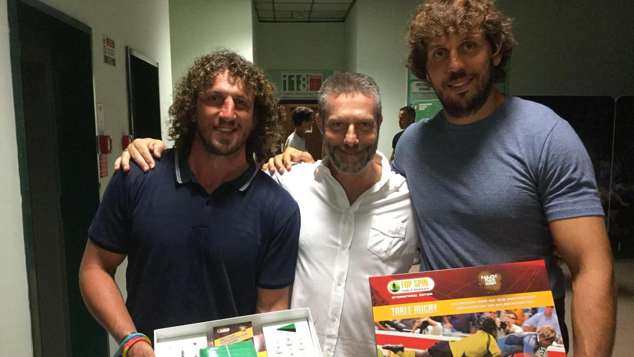 Il rugby da tavolo diventa lavagna tattica in tv