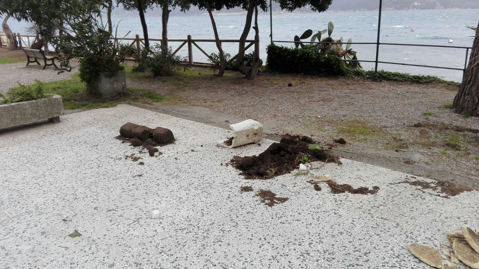 Vandali in azione al Grigolo