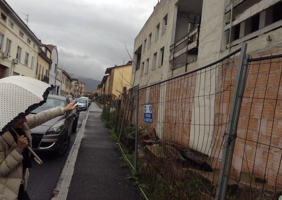 Il cantiere “trampolino” per i ladri 