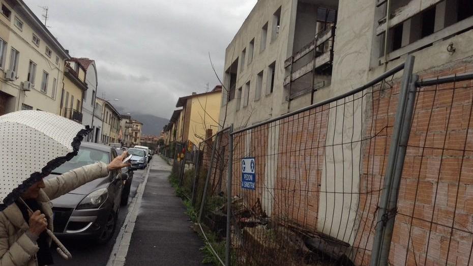 Il cantiere “trampolino” per i ladri