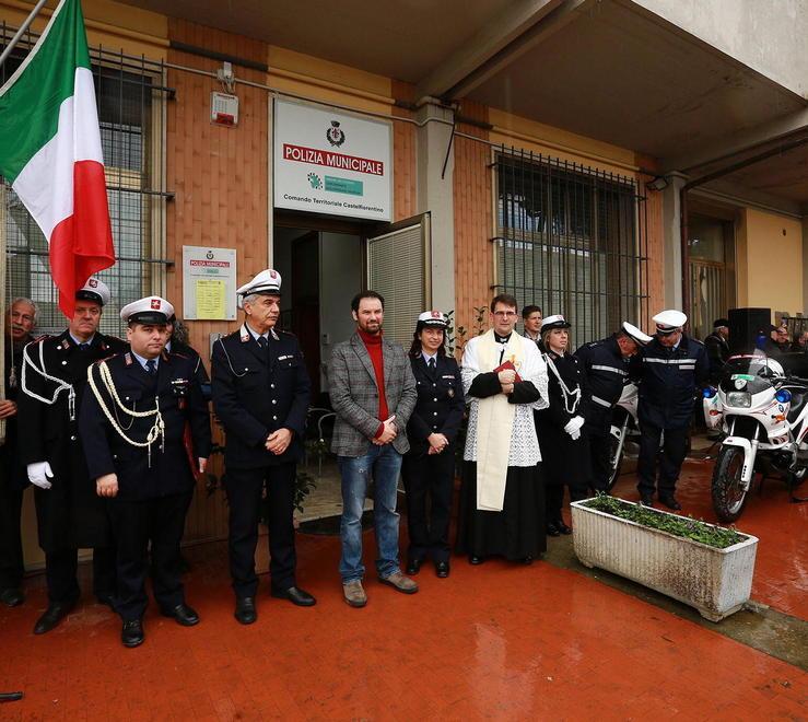 Inaugurata la nuova casa dei vigili 