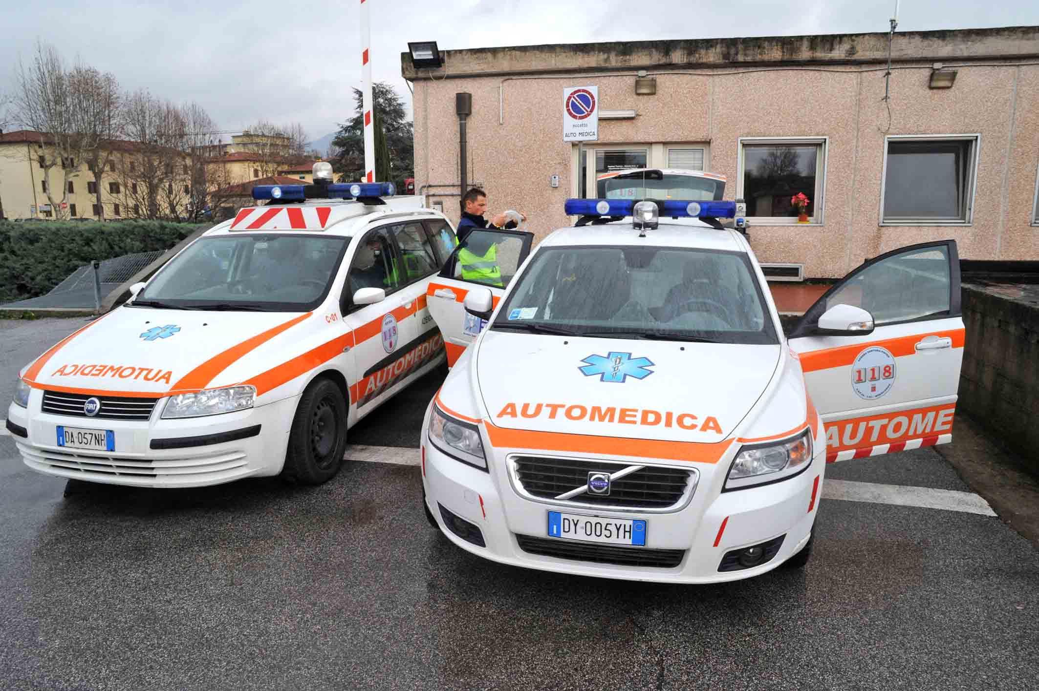Un'automedica del 118