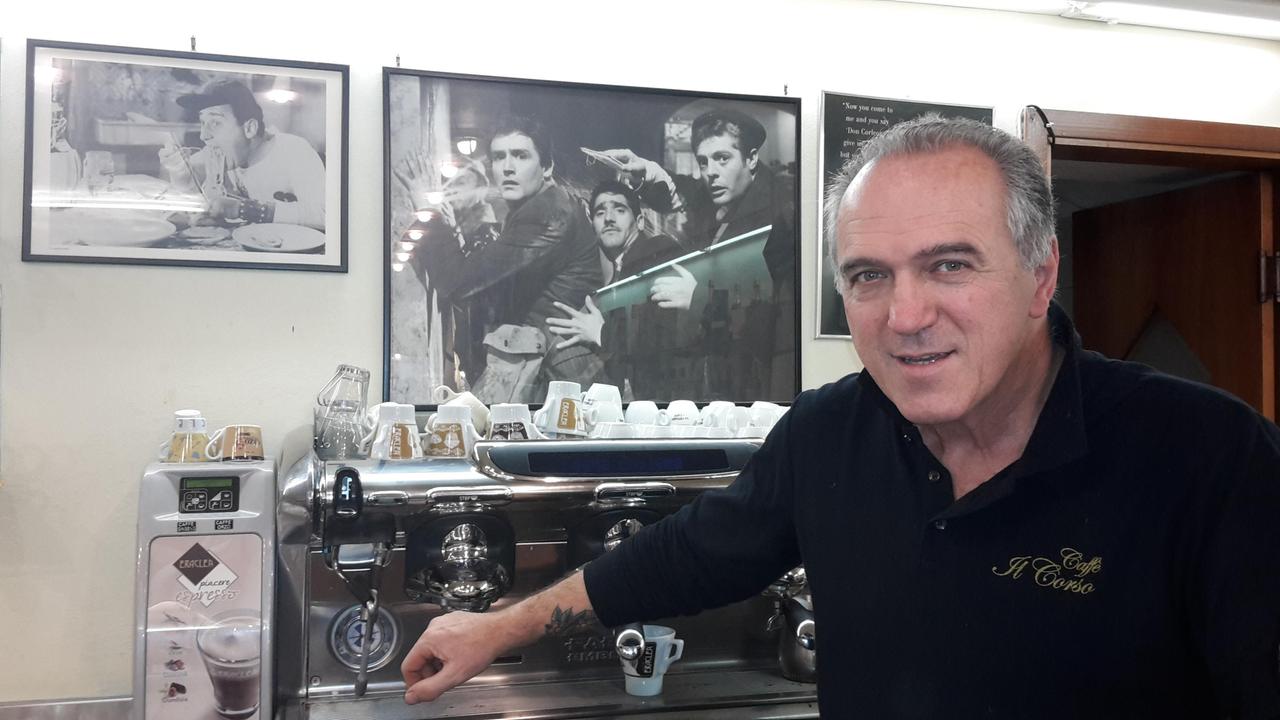Il barista Massimo Croci