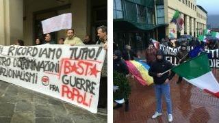 Destra in corteo sinistra in piazza