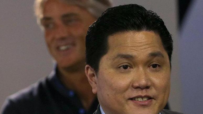 Mancini: «Resto, con Thohir tutto ok»