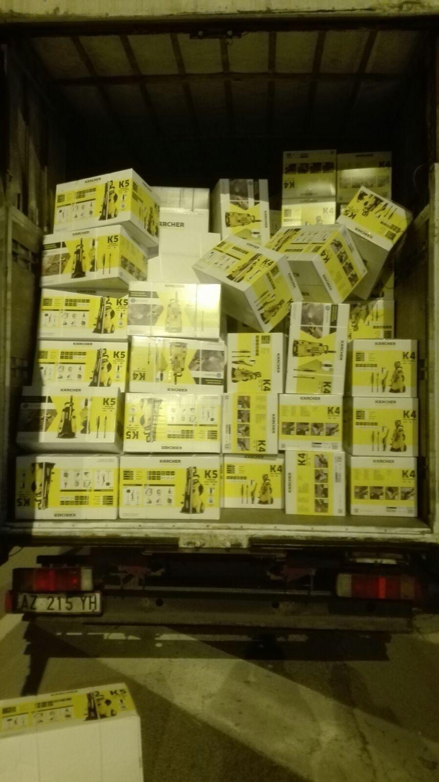 Un carico rubato dalla banda dei tir