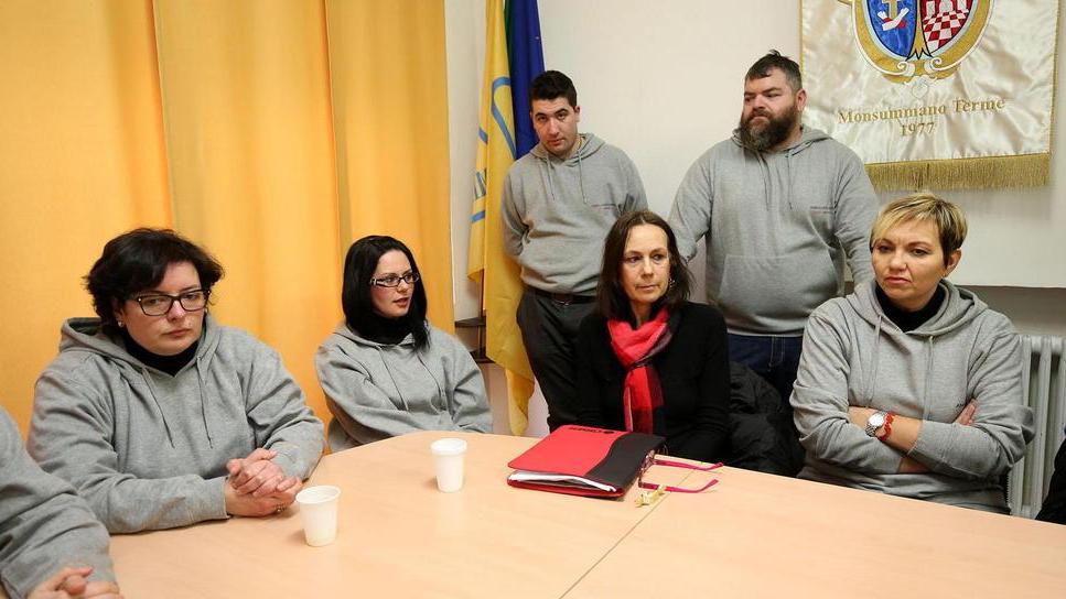 La conferenza stampa di presentazione del servizio (foto Nucci)