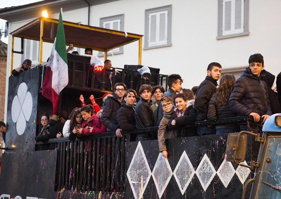Re Carnevale festeggiato in centro 