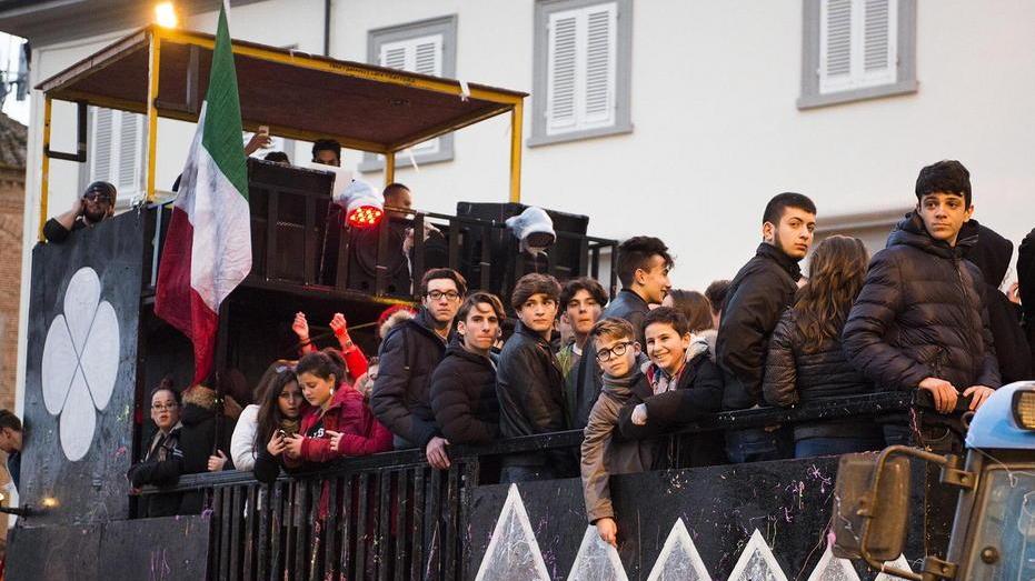 Re Carnevale festeggiato in centro