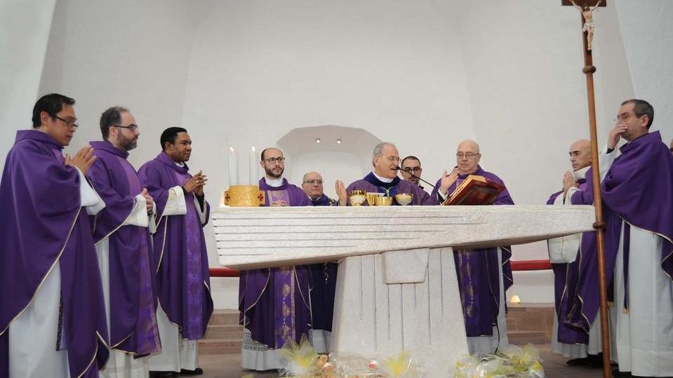 La prima messa a San Michele Arcangelo