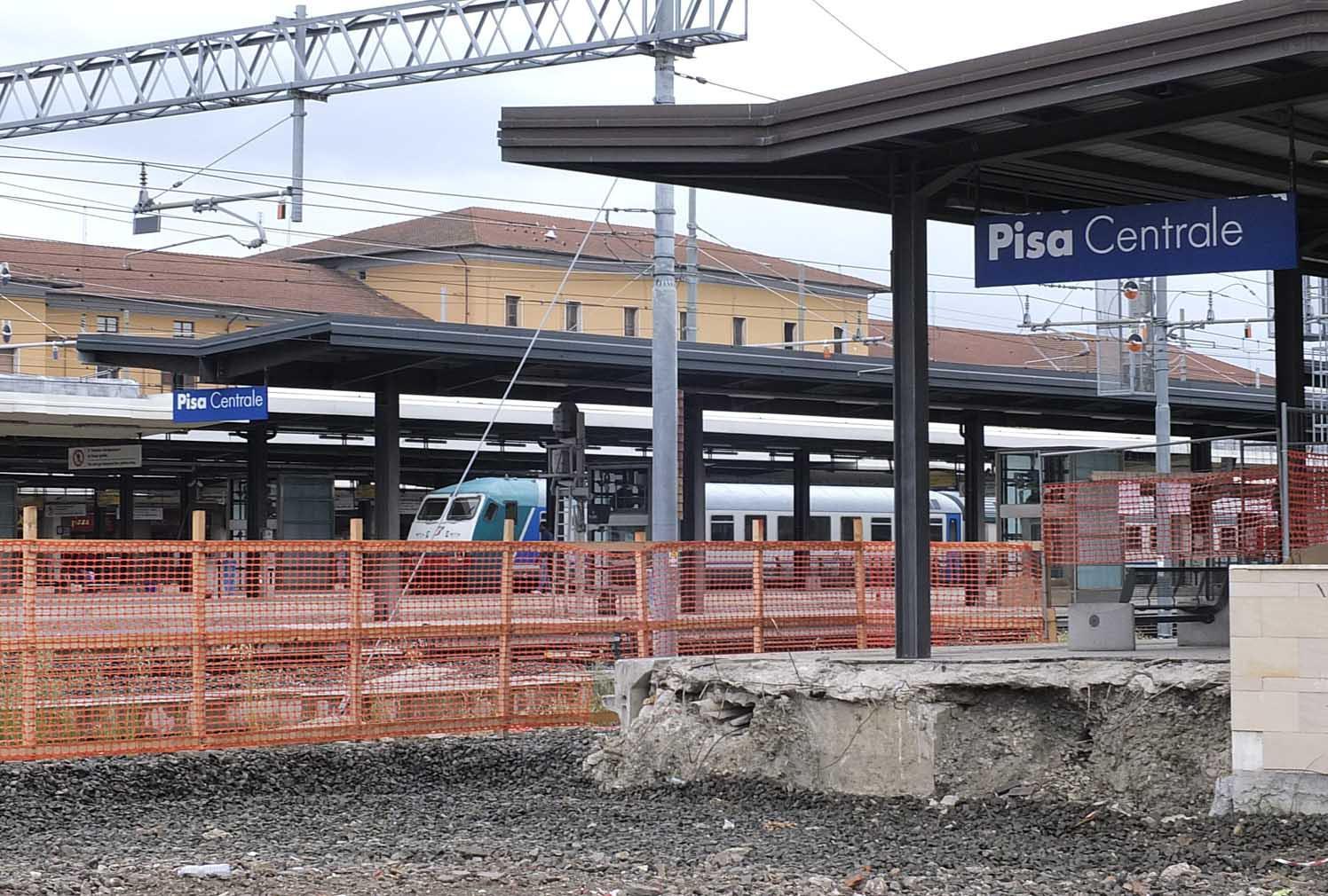 La stazione di Pisa Centrale