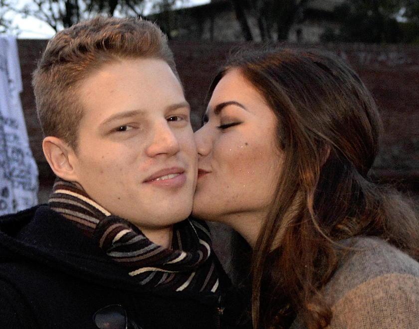 David 22 anni e Giorgia 19 anni (Foto Bf)