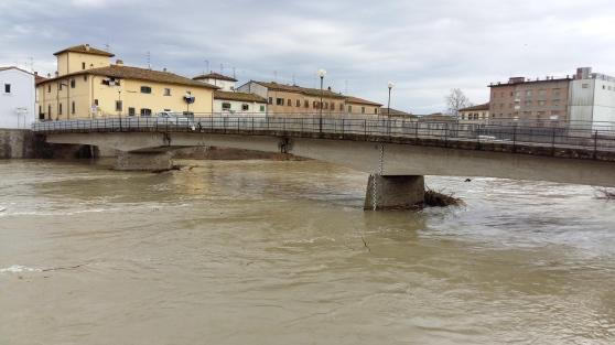 L'Elsa in piena nell'Empolese
