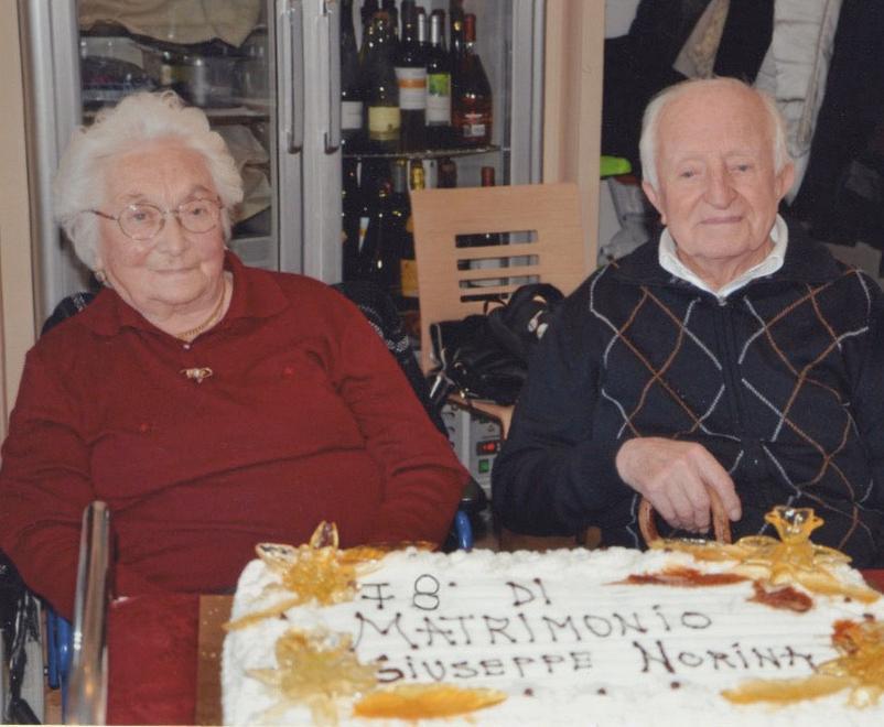 Coppia sposata da 78 anni, nozze record a Carpineti 
