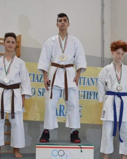 Piras campione regionale di karate 