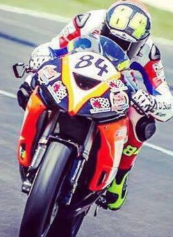 Carbonera nel circuito European Junior Honda
