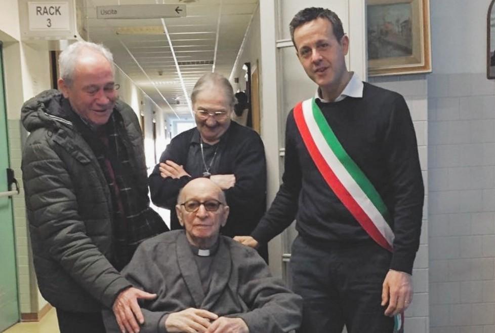 Grande festa per i 100 anni di don Etalberto Tregnaghi