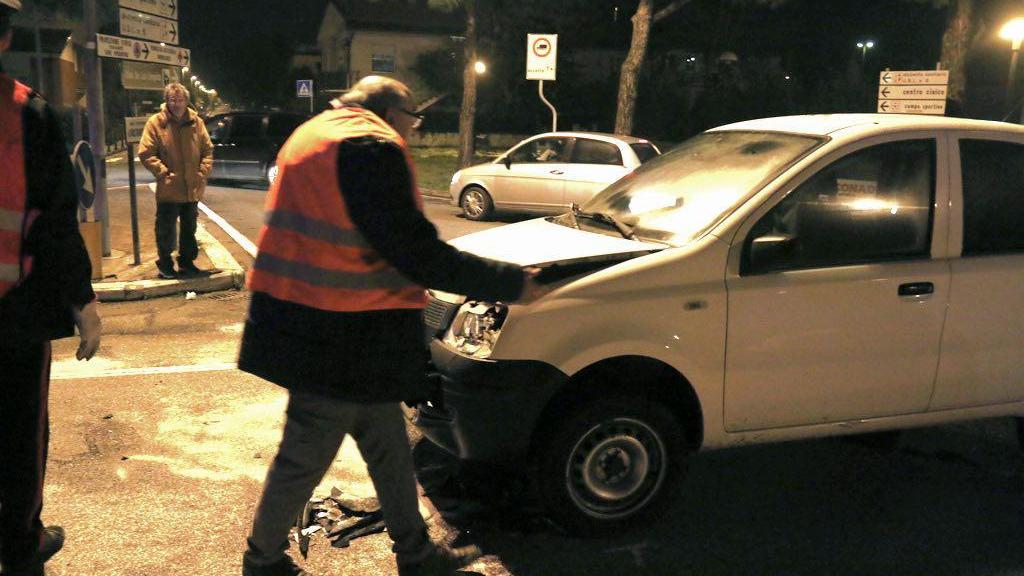 Lo scontro all'Arnaccio (Marzi/Pentafoto)