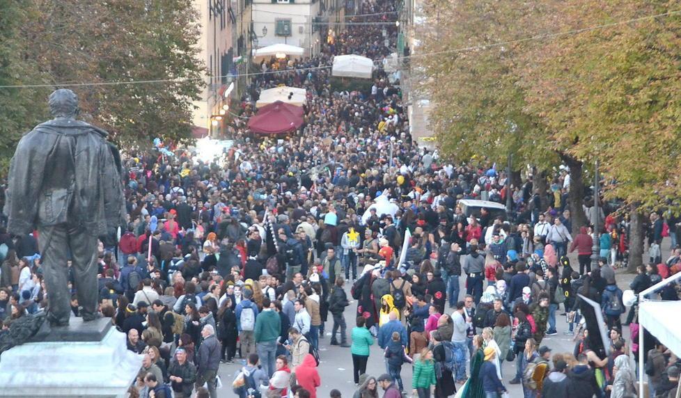 Visitatori dei Comics negli alberghi versiliesi 