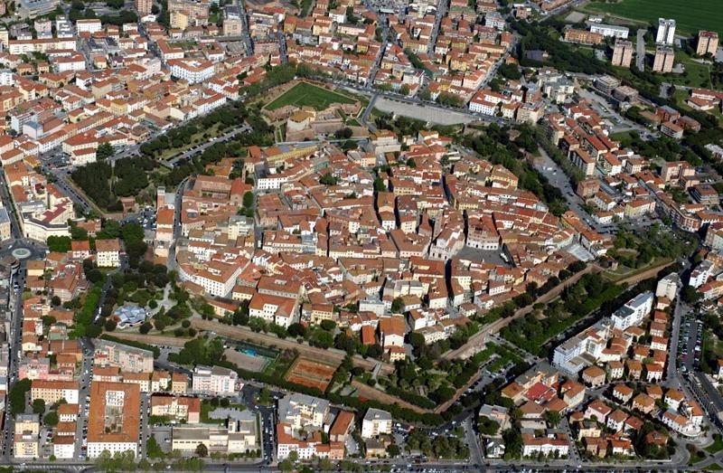 Grosseto, veduta aerea 