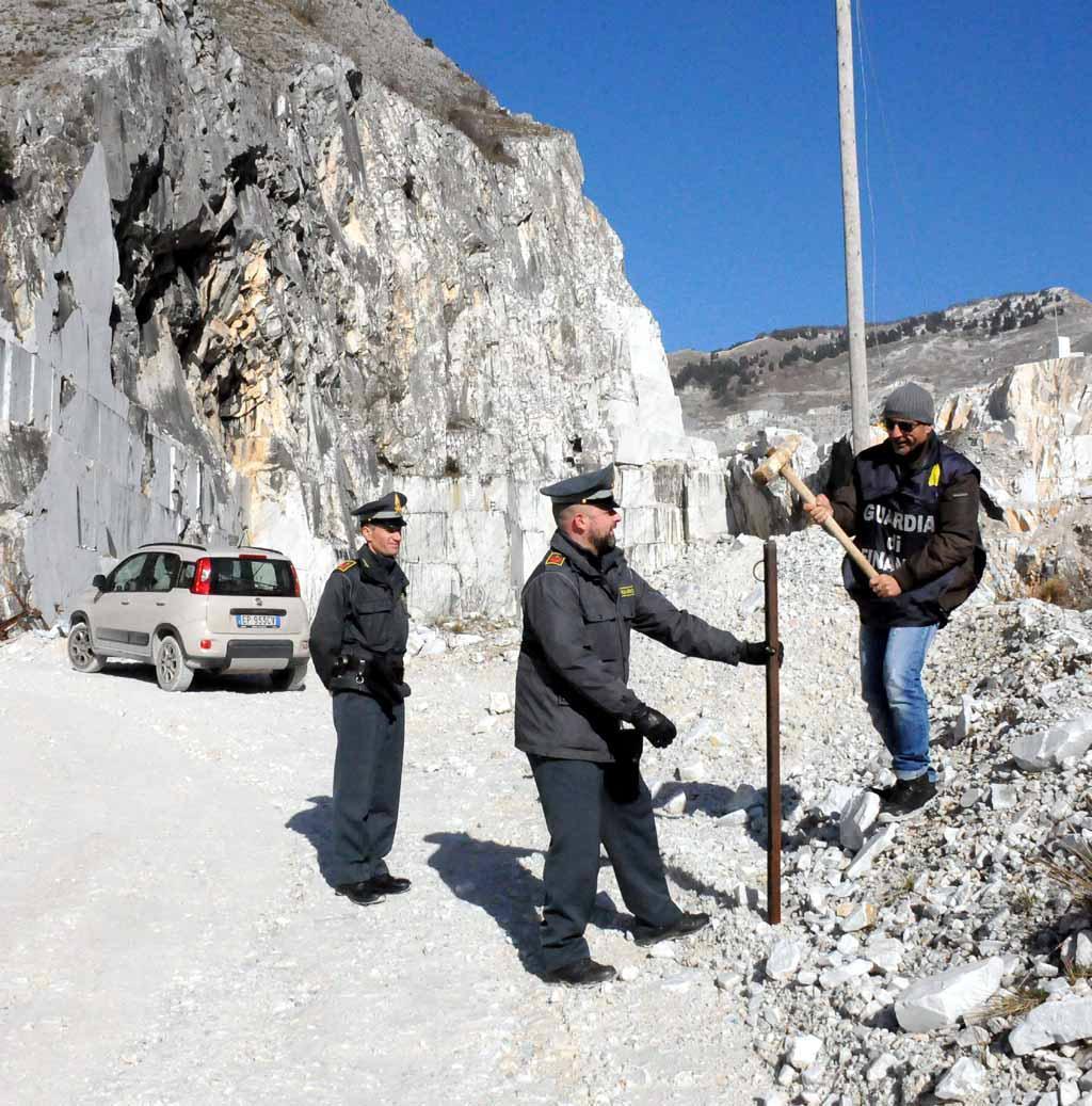 Sequestrata cava a Fantiscritti per bancarotta fraudolenta