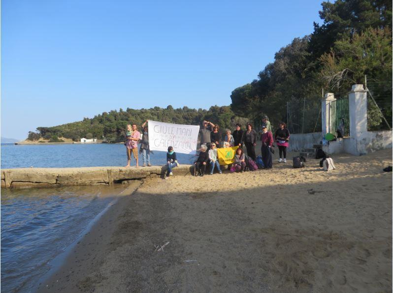 La spiaggia di Galenzana