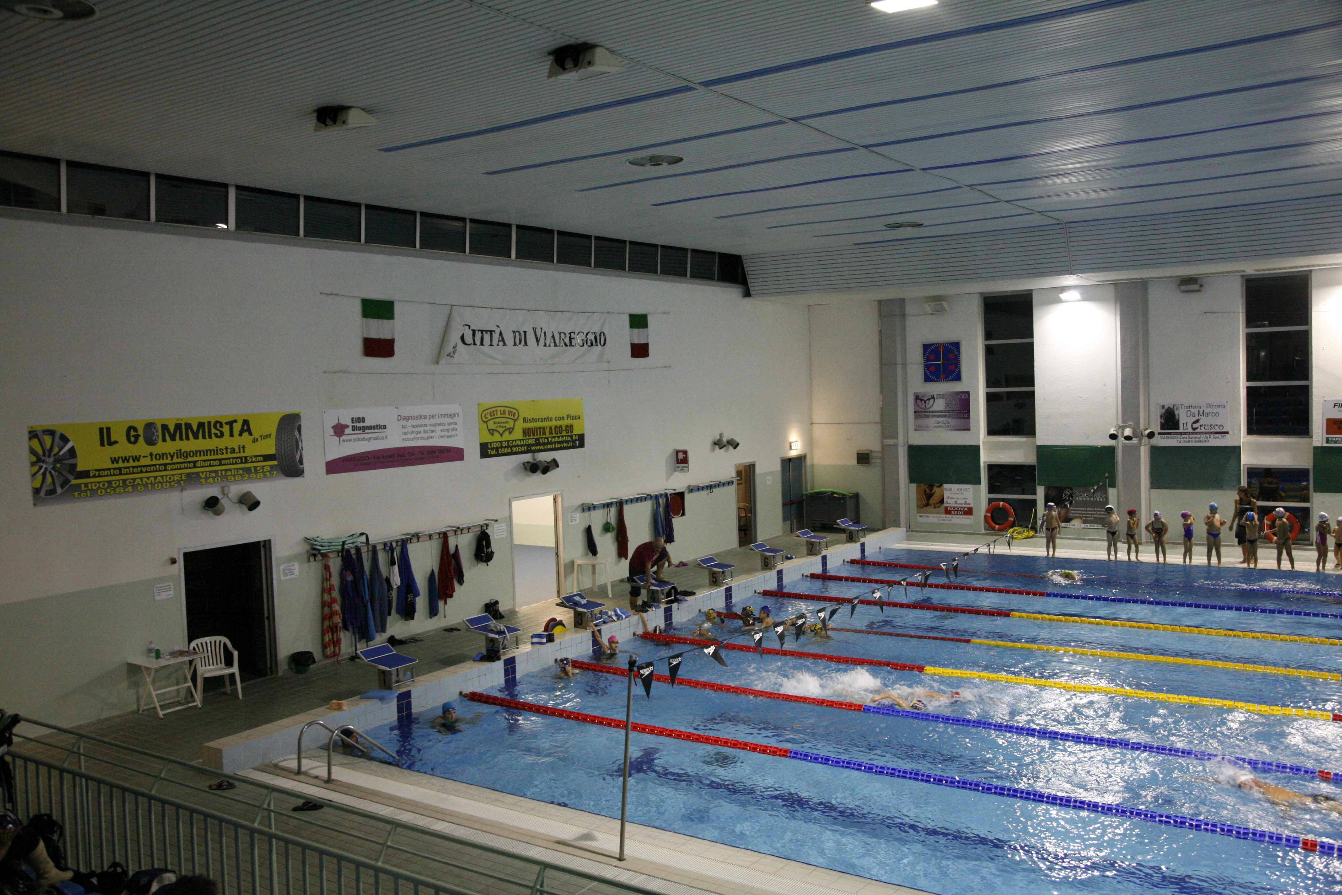 La piscina comunale di Viareggio