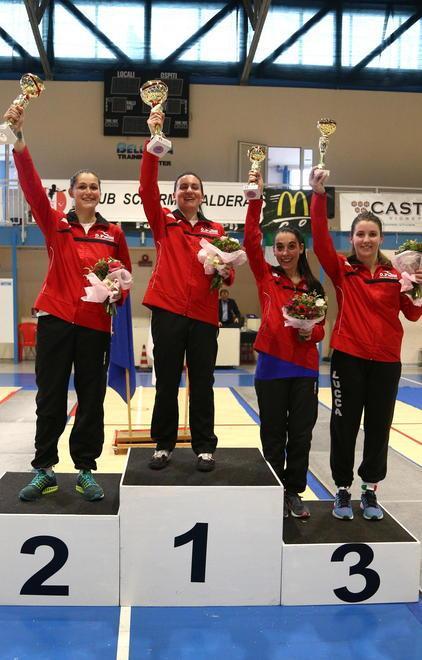 Scherma, dominio del team Puliti 