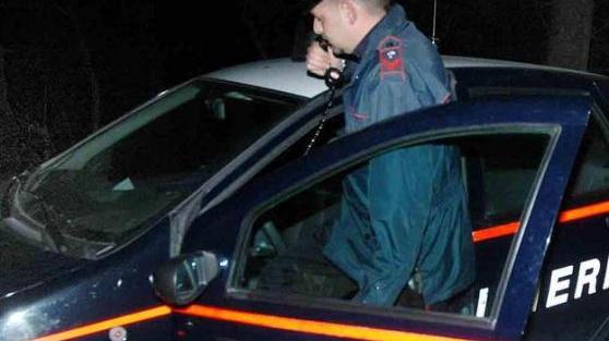 Un intervento dei carabinieri (foto d'archivio)