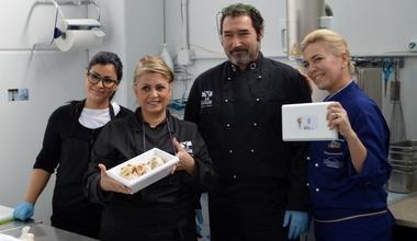 La squadra di gelatieri de Le Logge di Orbetello 
