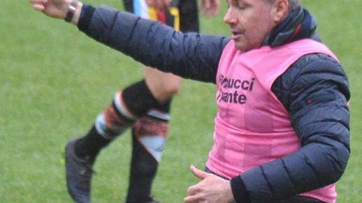 Il tecnico Massimiliano Alvini