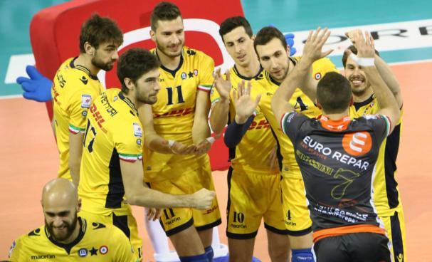 Volley / Dhl Modena perde 3-1 con la Lube Civitanova