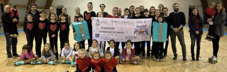 Gare e solidarietà sui pattini 